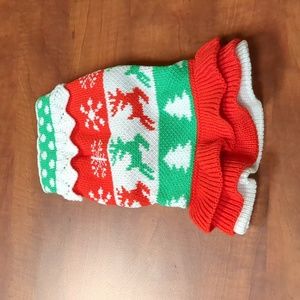 Holiday Dog Sweater